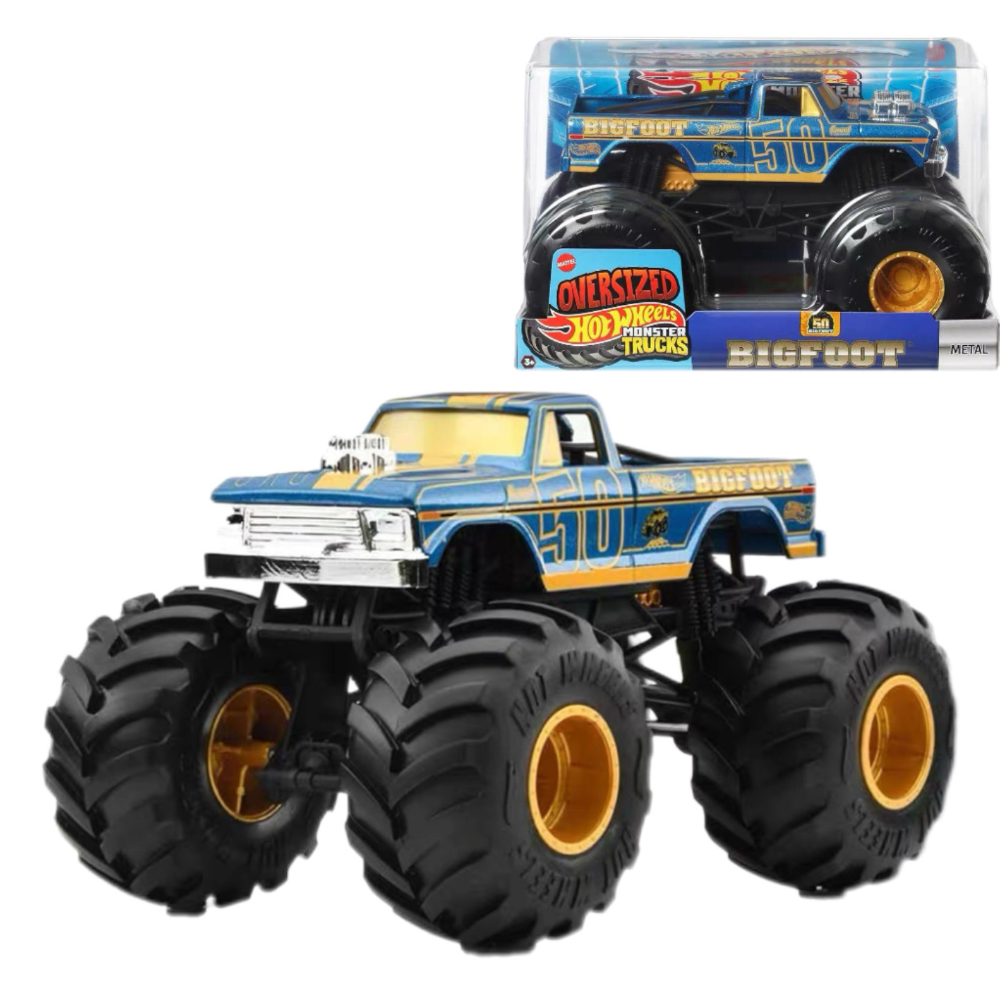 Hot Wheels Car Monster Trucks - شاحنة هوت ويلز مونستر تركس بيج
