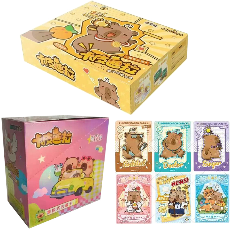 Board Game Fun - 2025 كابيبارا بطاقة متعة CCG أنيمي