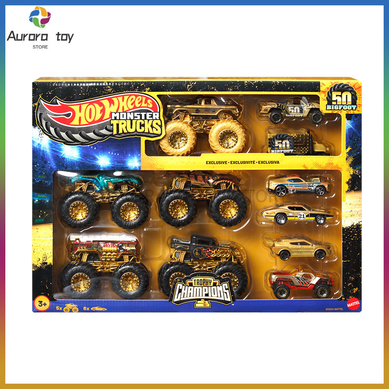 Hot Wheels Car Monster Trucks - جديد حار عجلات شاحنة كبيرة تدمير