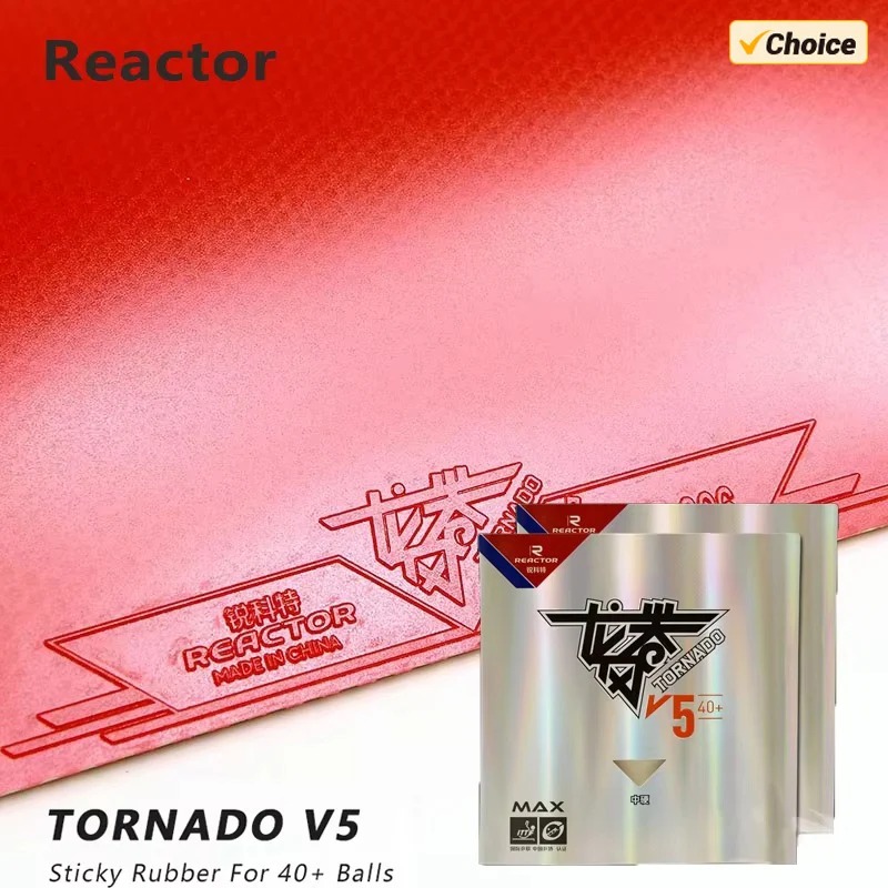 Board Game Table - مطاط تنس الطاولة REACTOR Tornado V5