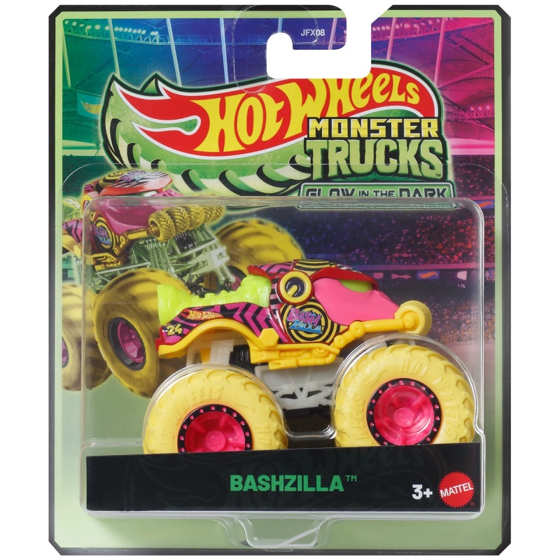Hot Wheels Car Monster Trucks - شاحنة مونستر تركس من ماتيل هوت