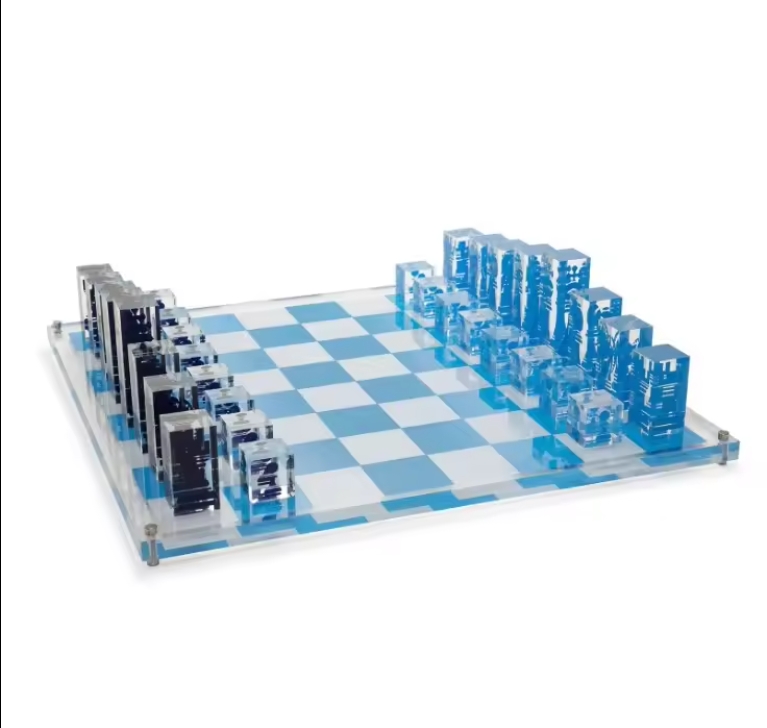 Board Game Online Free - لوحة شطرنج زخرفية من الأكريليك اللوسيت