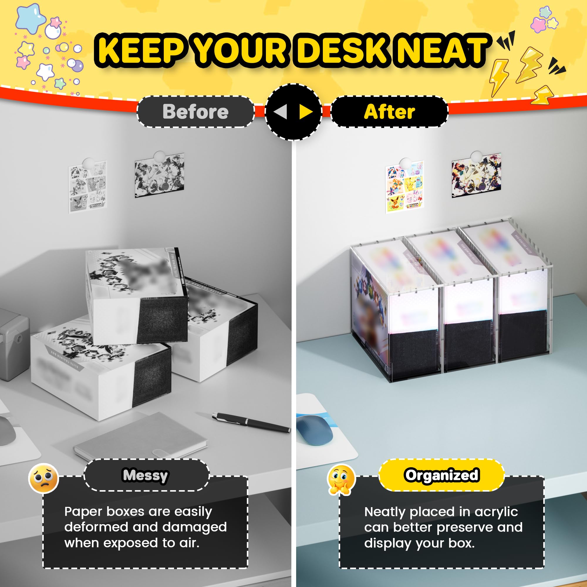 علبة عرض أكريليك مغناطيسية حدي - مراجعة Game Storage Box وسعره