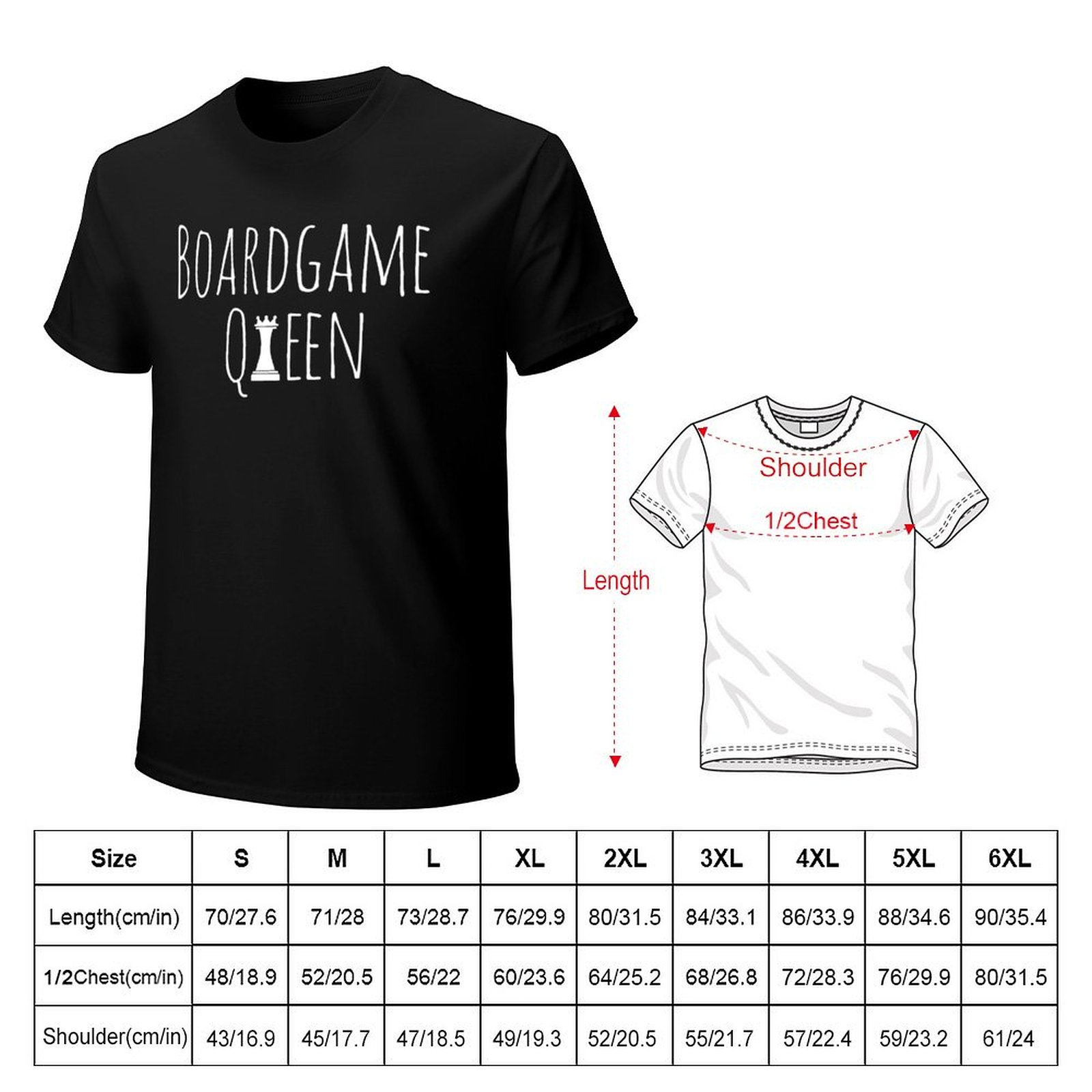 تي شيرت بوردجيم كوين للعمل وال - مراجعة Board Game Queen وسعره