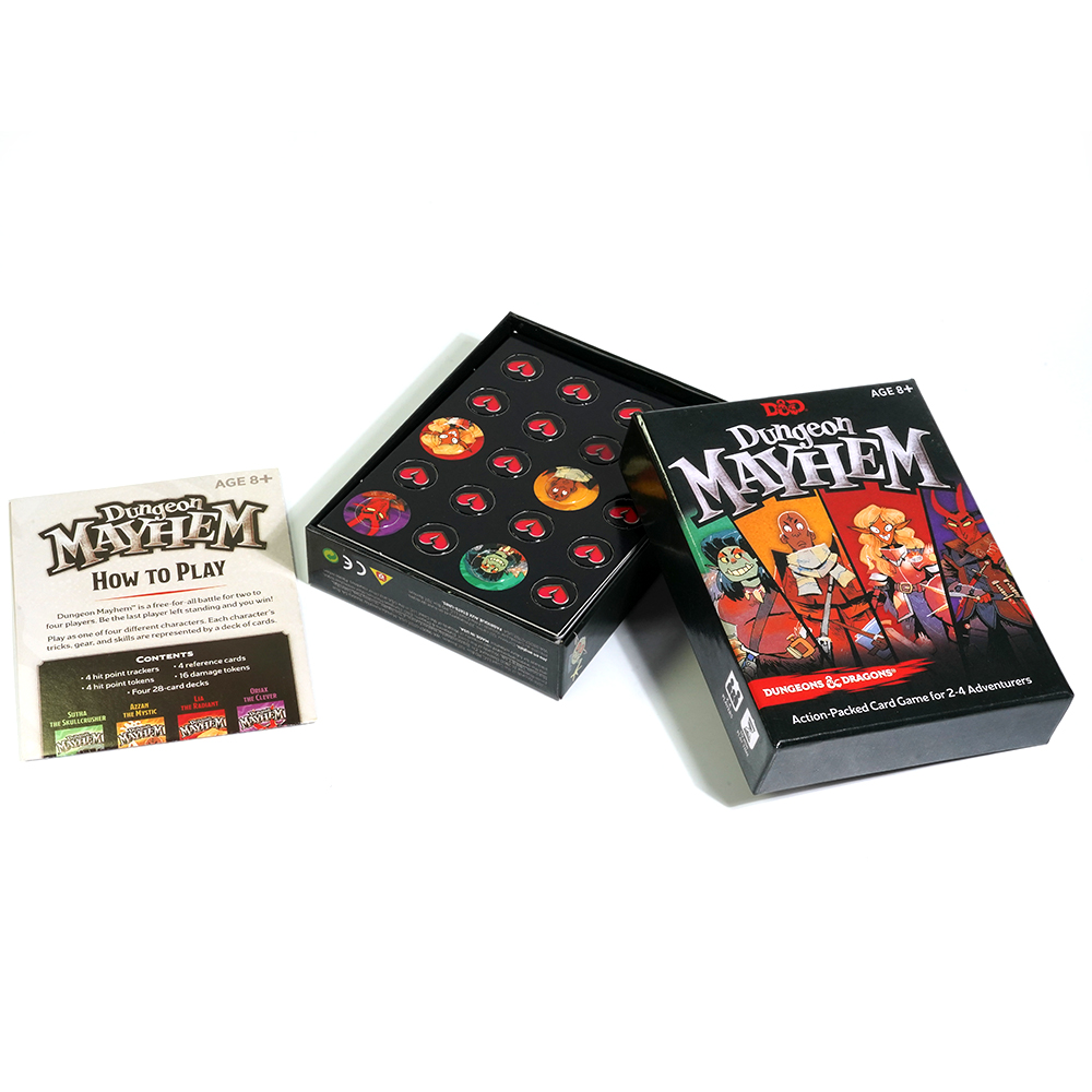 لعبة بطاقات Dungeon Mayhem Dun - مراجعة Board Game Harmonies وسعره