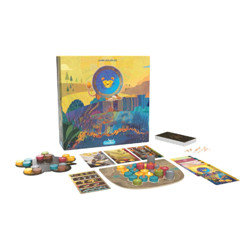بطاقة ألعاب ألغاز Animal King  - مراجعة Board Game Harmonies وسعره