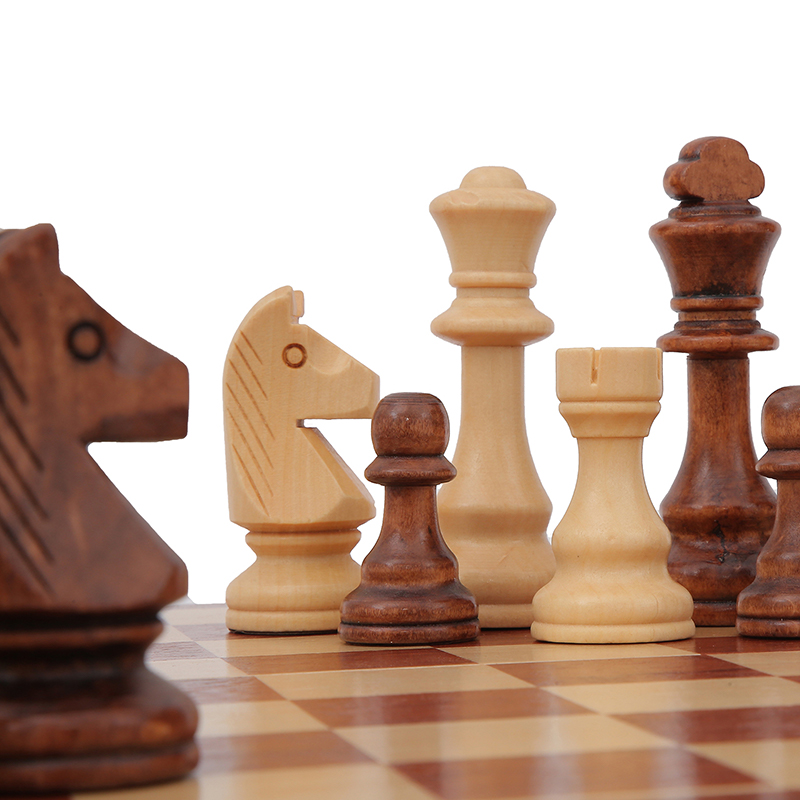 32 قطع خشبية الشطرنج الملك الا - مراجعة Board Game Queen وسعره