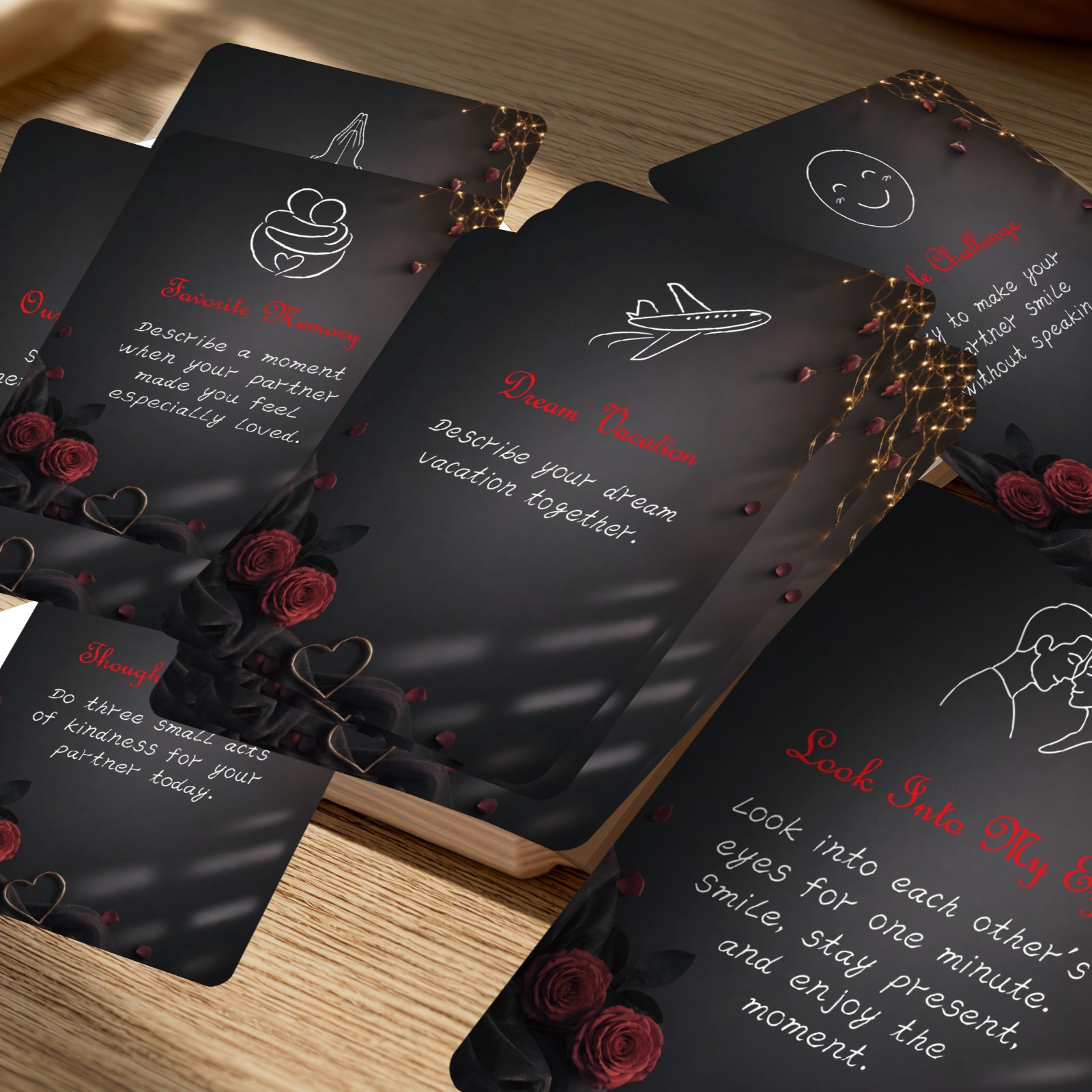 50 قطعة من بطاقات التحدي الروم - مراجعة Board Game For Couple وسعره