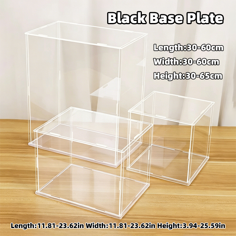 صندوق عرض أكريليك شفاف مجمع مع - مراجعة Game Storage Box وسعره