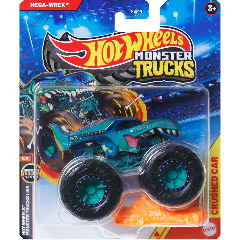 ماتيل هوت ويلز 1/64 سلسلة شاحن - مراجعة Hot Wheels Car Monster Trucks وسعره